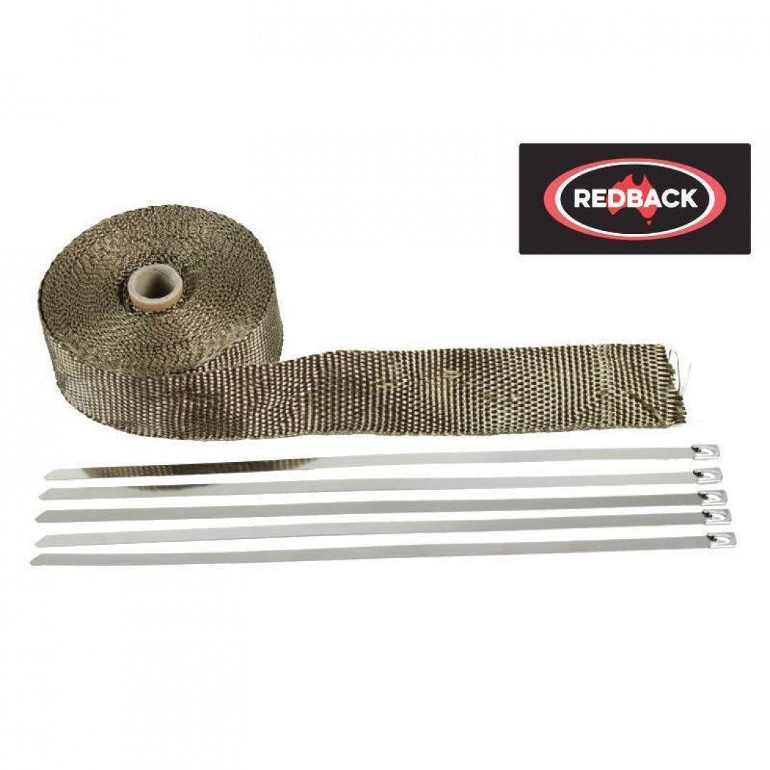 Heat Tape - Titanium 51mm X 2mm X 10 Metres With 5 Cables Ties