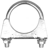 U-Bolt Clamp - Inside diameter 45mm (1-3/4" Inch), Zinc Plated, Packed Bag