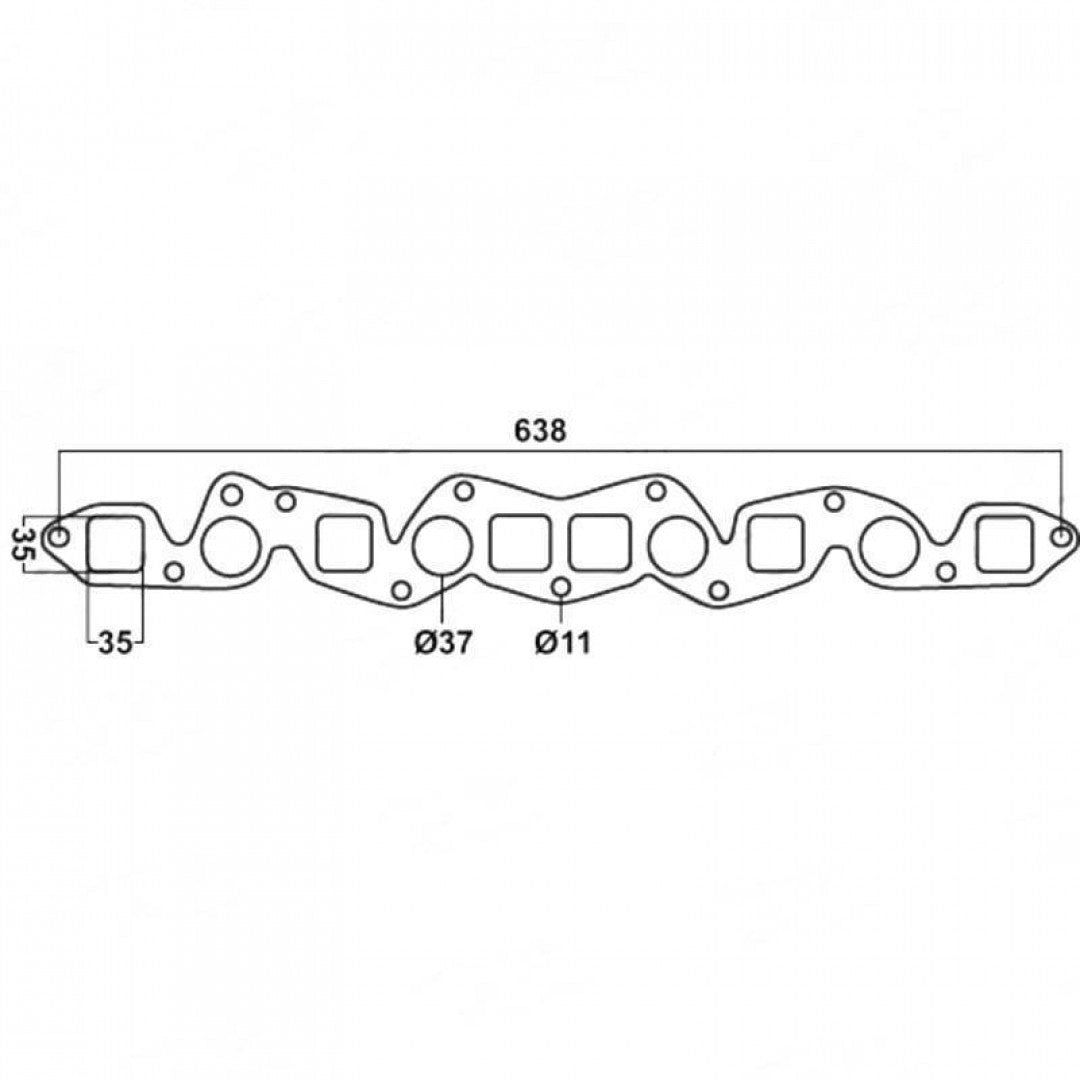 Nissan Patrol P40 - Exhaust Manifold Gasket