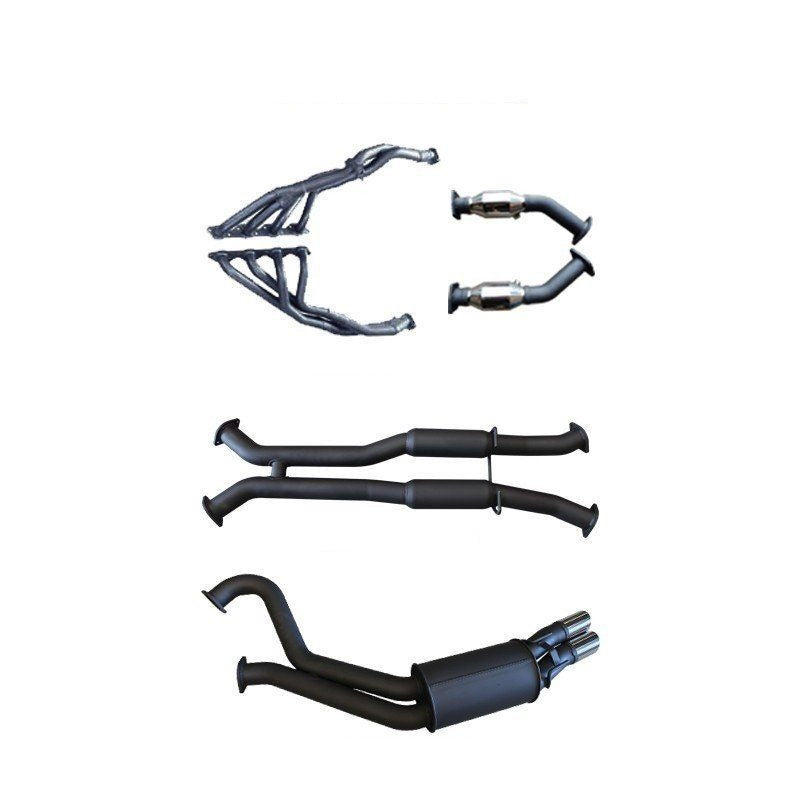 Manta - Holden Commodore Sedan (1997-2009) VT 5.0L, HSV 5.7L Stroker V8 3in Dual With Extractors Hotdog/Muffler