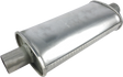 Redback - 1.75" Universal Muffler Centre/Centre 305x127x76mm Oval Aluminised Steel