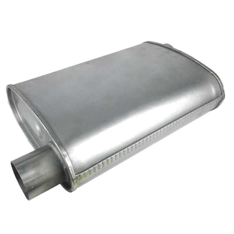 Redback Universal Muffler - 10" X 4" Oval - 18" Long O/O 2 1/2" Megaflow
