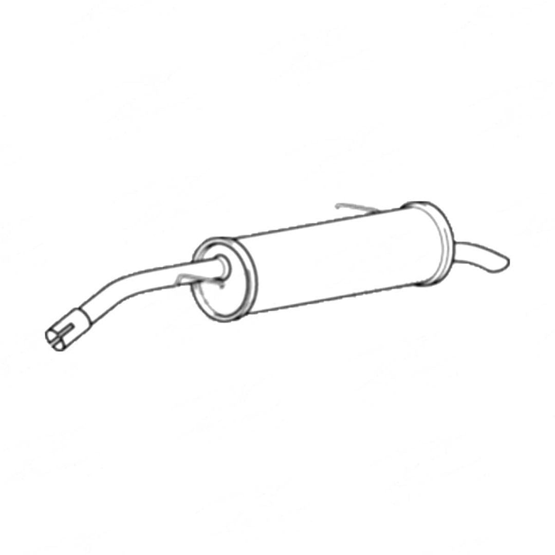 Standard Replacement - Peugeot 207 WA WC (2007 - 2009) Hatchback (1.6L) Rear Mu…