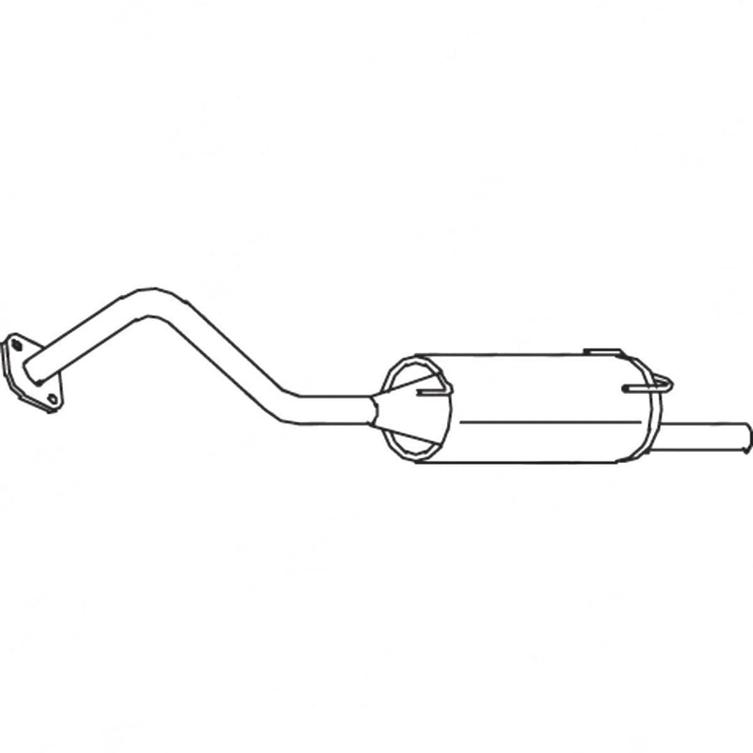 Standard Replacement - Nissan Micra K11 (1992 - 1997) Hatchback (1.3L) Rear Muf…