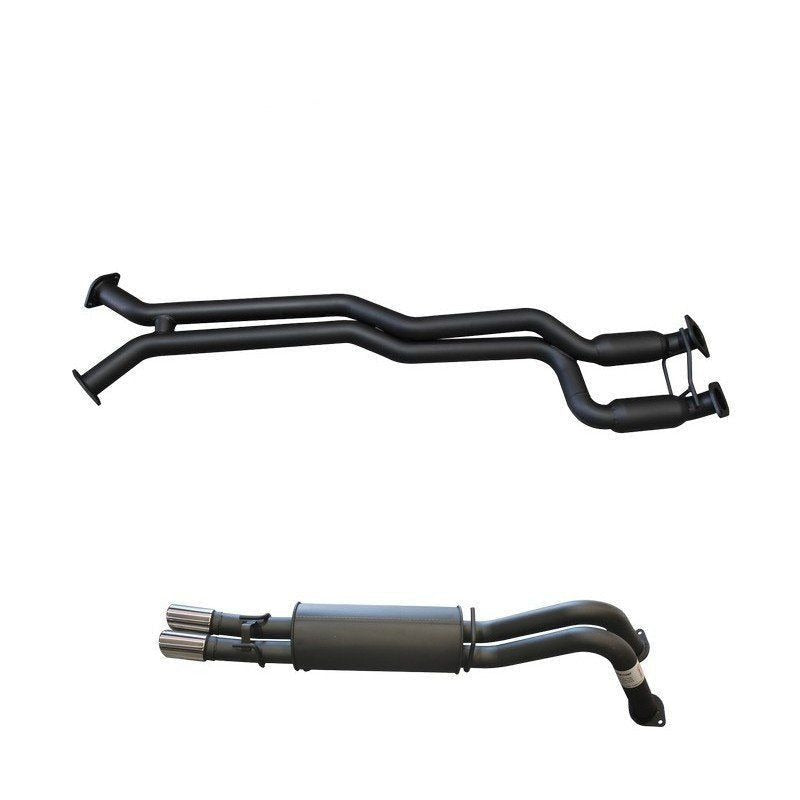 Manta - Holden V8 VY VZ (2003 - 2006) Dual Cab Ute 5.7L V8 1 Ton 2.5in Dual Catback Hotdog/Muffler