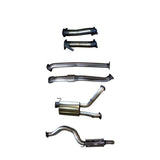 Manta - Toyota VDJ200 3in DUAL NO CAT, W/Muffler, 4in EXIT W/Rear MUF