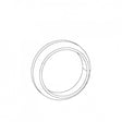 Single Taper Ring Gasket - ID 45mm, OD 61mm, THK 17mm, Graphite