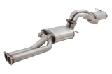 XForce | Twin 2.5" Cat Back Exhaust System | Ford Falcon BA BF XR6 Turbo Sedan 2002–2008 | E4-F6-03-CBS