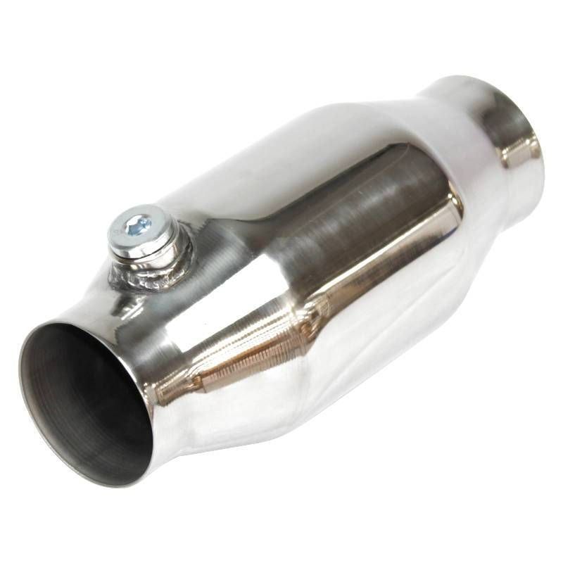 UNIVERSAL CATALYTIC CONVERTER - Petrol Euro II, 3", CPSI 100, Polished