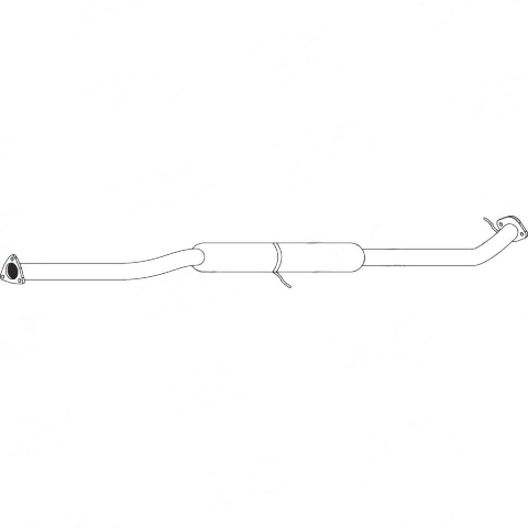Standard Replacement - Honda CR-V RD (2001 - 2007) Wagon (2.4L) Centre Muffler