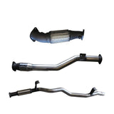 Manta | 3″ Turbo Back Exhaust System with Cat & Rear Hotdog | Toyota Landcruiser VDJ76 4.5L V8 Wagon 2007–2016