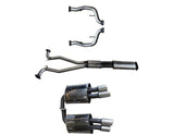 Manta | Twin 2.5″ Cat Back Exhaust with Front & Rear Mufflers | Holden Commodore VE VF V8 Sedan & Wagon, HSV Clubsport GTS Tourer 2006–2017
