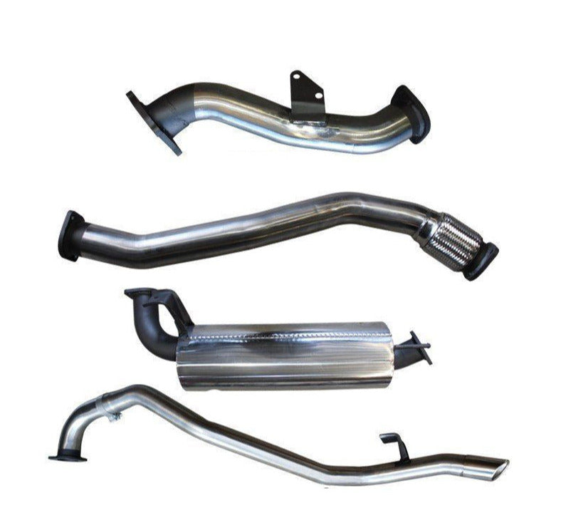 Manta - Toyota HDJ80 1HD Wagon 3in From Turbo Back Muffler