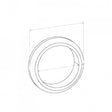 Flange Gasket - Suited For Ford Falcon & Fairlane 4V, Inside Diameter 54mm, Outside Diameter 70mm