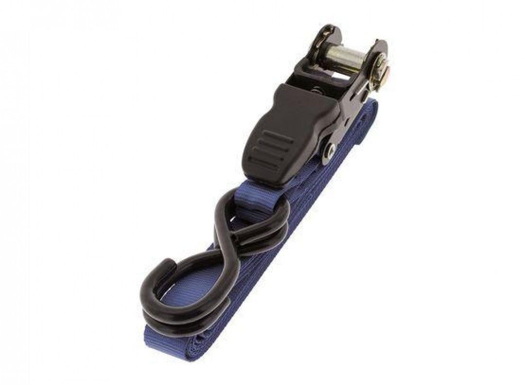 Hulk 4X4 -  PKT 4 RATCHET TIE DOWN 4.5m 270kg LASHING 25mm BLUE