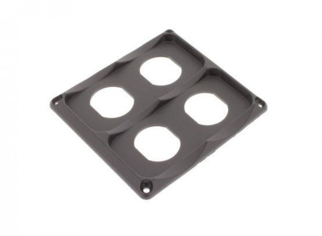 Hulk 4X4 - QUAD FLUSH MOUNT HOUSING T/S HULK 4x4 SOCKET RANGE