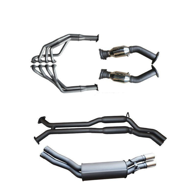 Manta - Holden Commodore Ute (2000-2007) VU, VY, VZ 5.7L & 6.0L Ute 2.5in Dual With Extractors Hotdog/Muffler