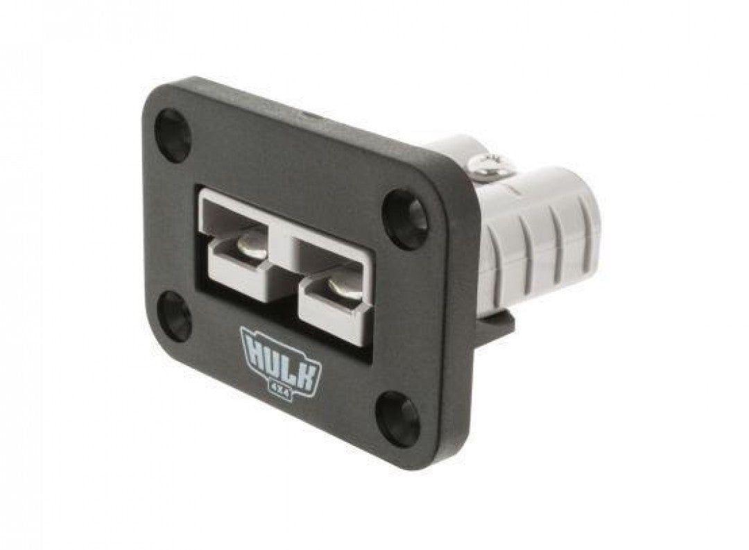 Hulk 4X4 - SINGLE FLUSH MOUNT HOUSING 50amp ANDERSON STYLE PLUG