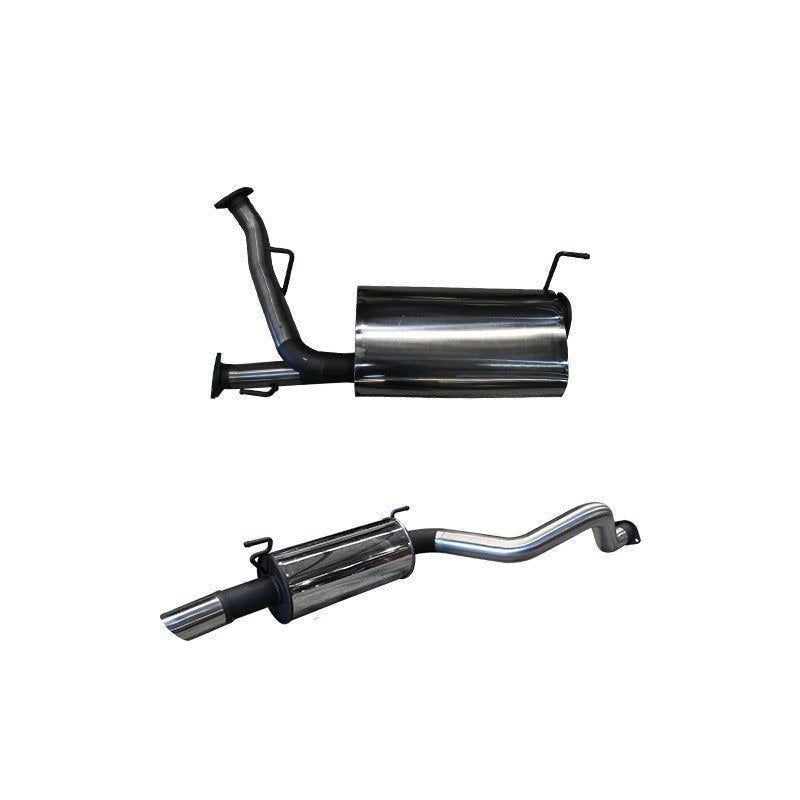 Manta - Toyota UZJ200 4.7L V8 CatBack 3in Including Single 3¼in SS Tip