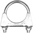 Redback - U-Bolt Clamp - Inside diameter 54mm (2-1/8" Inch), Zinc Plated, Packed Bag