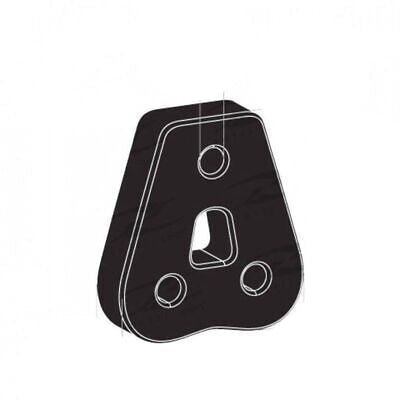 Exhaust Rubber - To Suit Mitsubishi Triton & Pajero, Rear