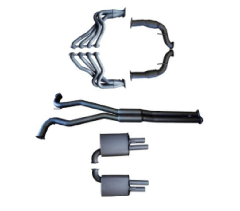 Manta - Holden HSV Clubsport, GTS Sedan, Sportwagon (2010-2013) E3 Series VE 6.2L V8 - 3" Cat Back Exhaust System with 1 7/8" Headers + Cats - Hotdog/Muffler