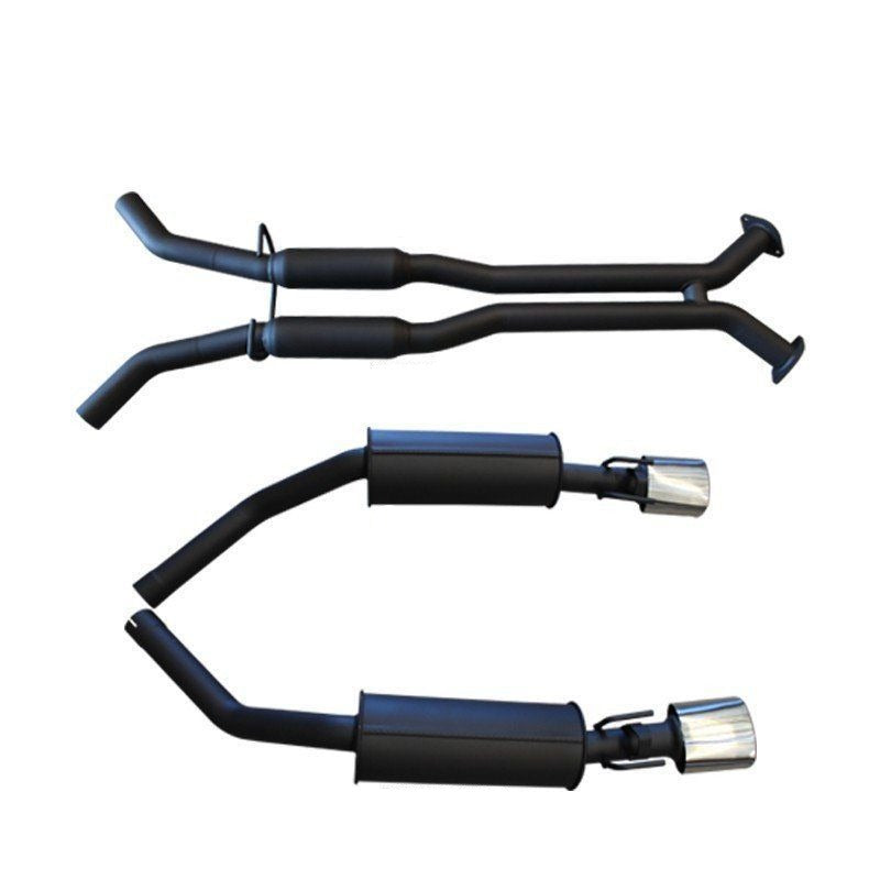 Manta - Holden Commodore Ute (2000-2007) VU, VY, VZ 5.7L & 6.0L Ute 2.5in L & R Catback Hotdog/Muffler