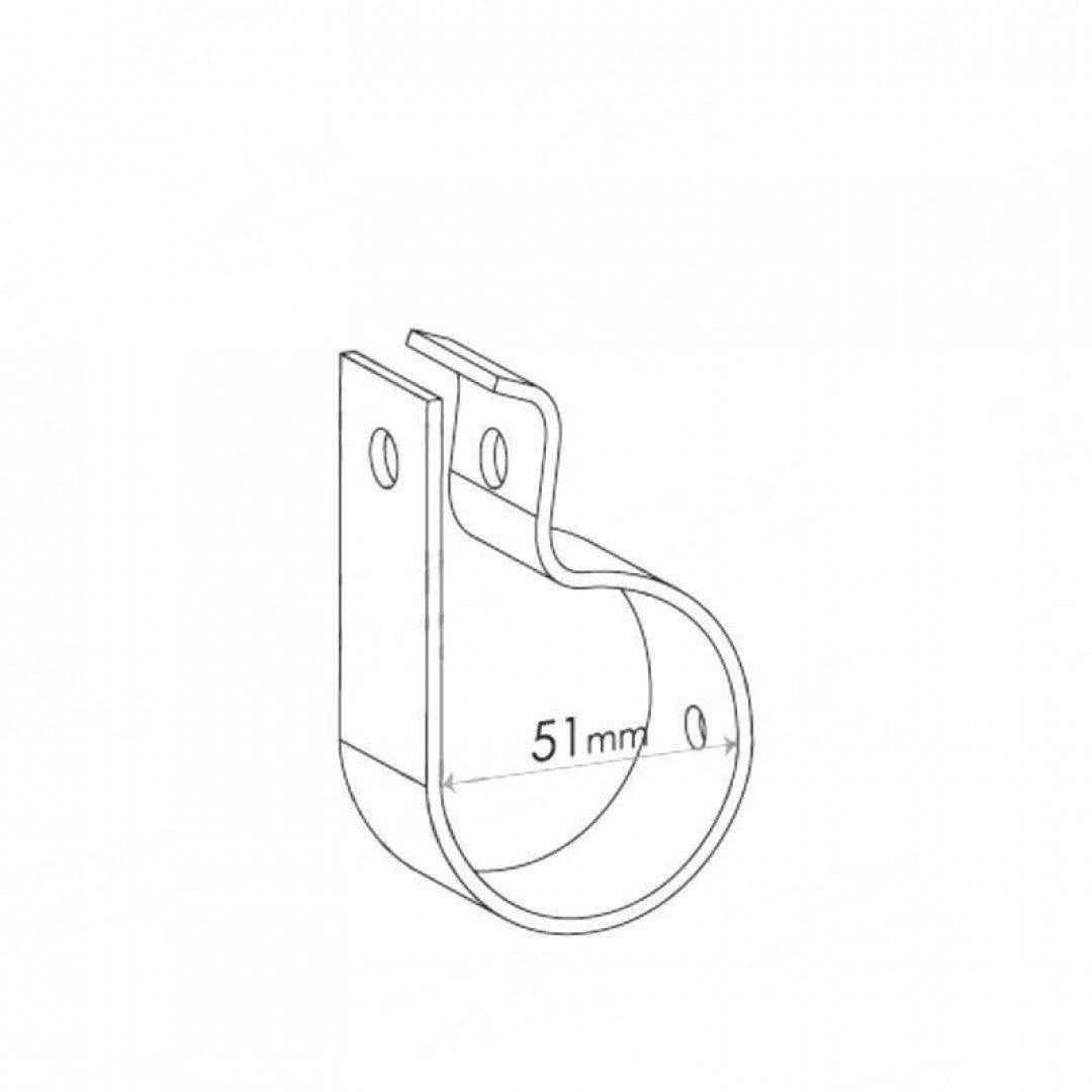 Exhaust Brackets - Holden, Pipe diameter 51mm (2")