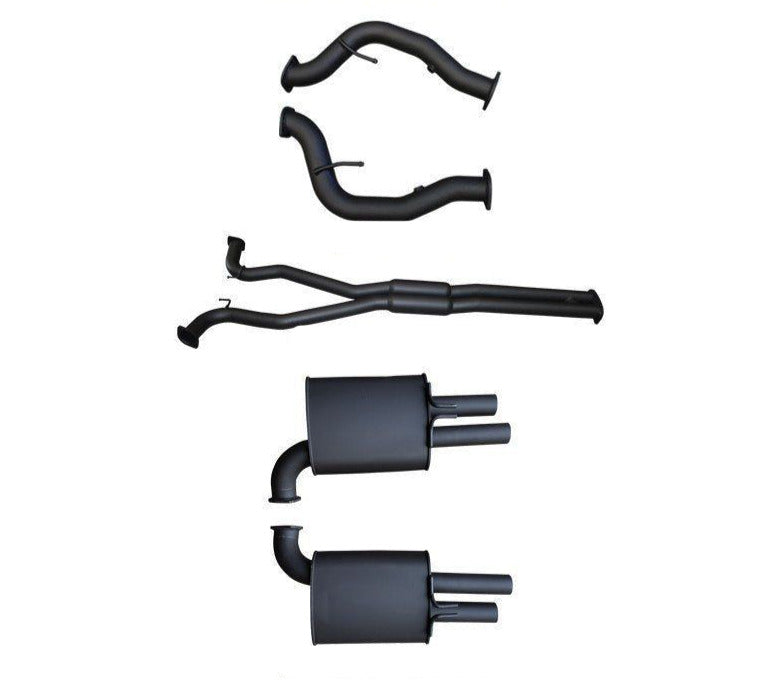 Manta - Holden HSV VE E3 Sedan & Wagon (2010-2013) - E3 Series VE 6.2L V8 3" Cat Back Exhaust System - Hotdog/Muffler