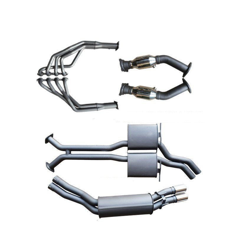 Manta - Holden Commodore Ute (2000-2007) VU, VY, VZ 5.7L & 6.0L Ute 2.5in Dual With Extractors Muffler/Muffler