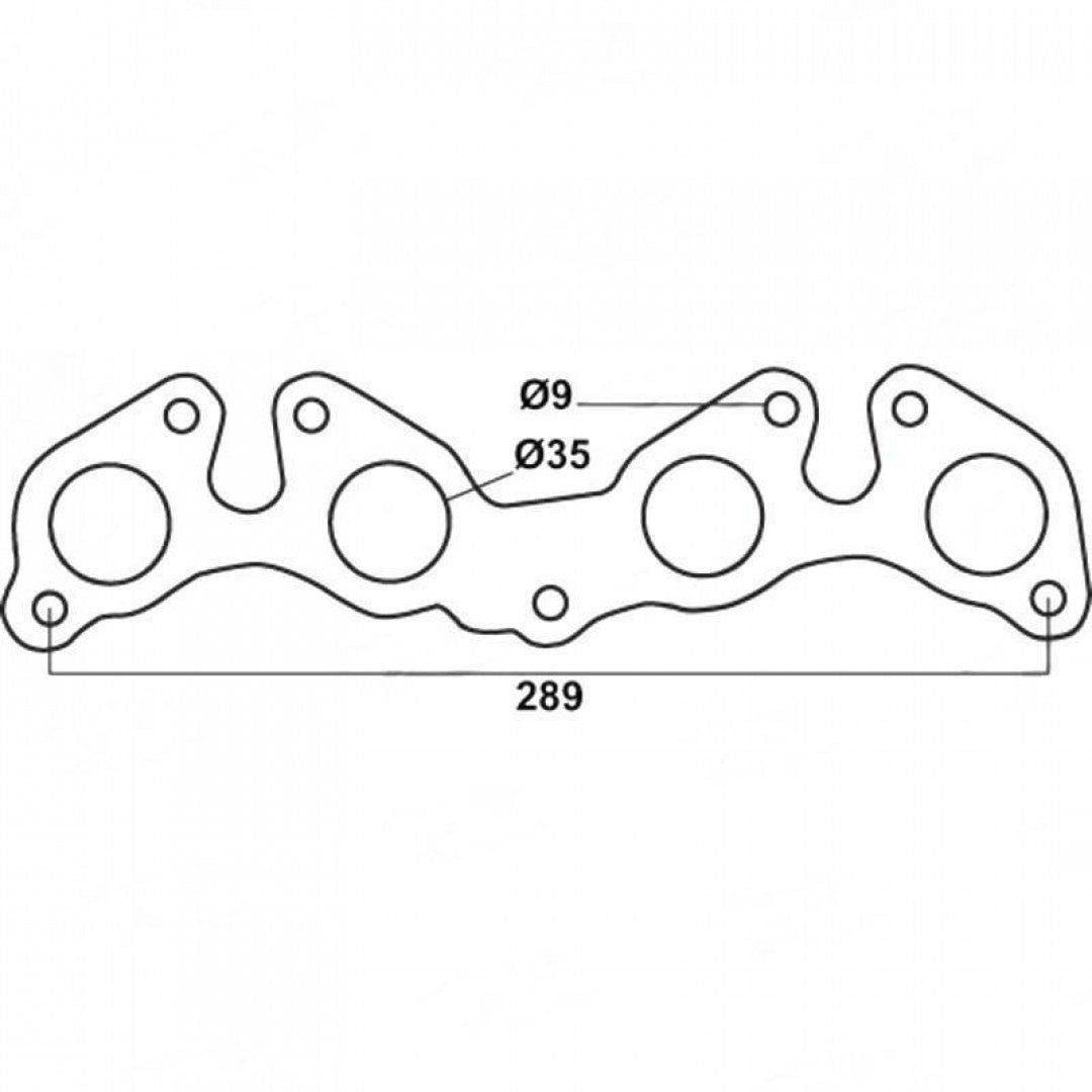 Holden Astra & Nissan Pulsar, E13, E15, E16 - Exhaust Manifold Gasket