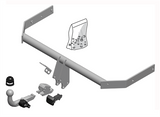 BRINK | European Diagonal Detachable Towbar | VOLKSWAGEN POLO 6R 2009–2014 | BR-523000