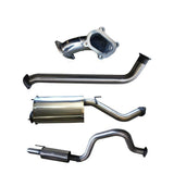 Manta | 3″ Turbo Back Exhaust with Centre & Rear Mufflers | Toyota LandCruiser HDJ100 4.2L Turbo Diesel Wagon 1998–2007