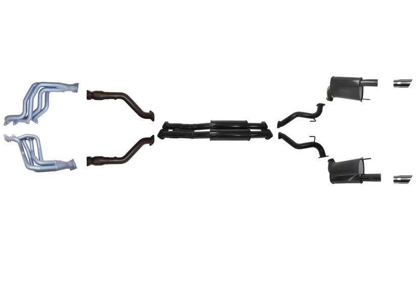 Pacemaker - Ford Mustang Coupe 2015 to 2017 5.0L Headers, Cats And Twin 3"Inch System LH Drive Only