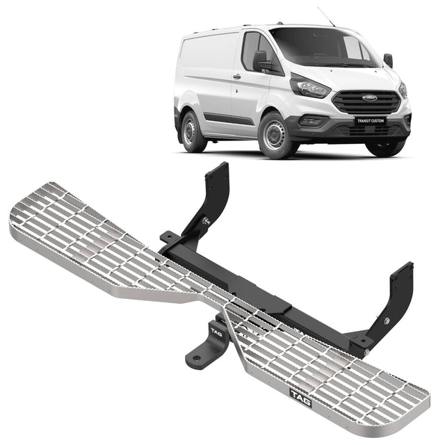 TAG | Rear Step, Towbar & Direct Fit Wiring Kit | Ford Transit Custom VN Series Van 2016–2023 | T7F742-K112