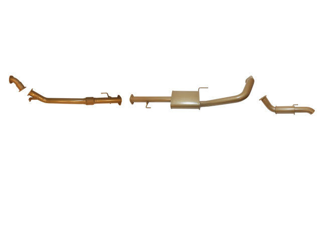 Pacemaker King Brown | 3" Exhaust Kit | Toyota Prado 120/150 Series 3.0L TD 2006-2015 | KB12220-XXMR