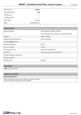 Ernst - Audi A6 3.0L DPF Diesel Particulate Filter