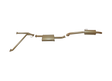 Pacemaker King Brown | Single 2.5" Exhaust System with Muffler | Nissan Navara D40 4.0L Petrol V6 | KB9415-XXMR