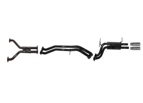 Pacemaker Twin 2.5" Performance Cat-Back Exhaust for Ford Falcon XR8 FG 5.4L Boss V8 (No Centre Muffler) - PP4007-02