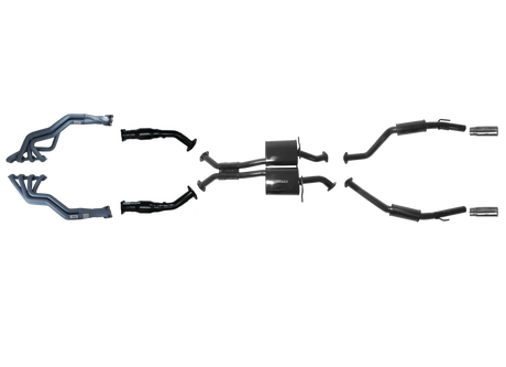 Pacemaker 3" Dual Exhaust System with 1 7/8" Headers for Holden VZ Monaro CV8 CV8-Z 5.7L V8 2004–2006 - PP5363-59