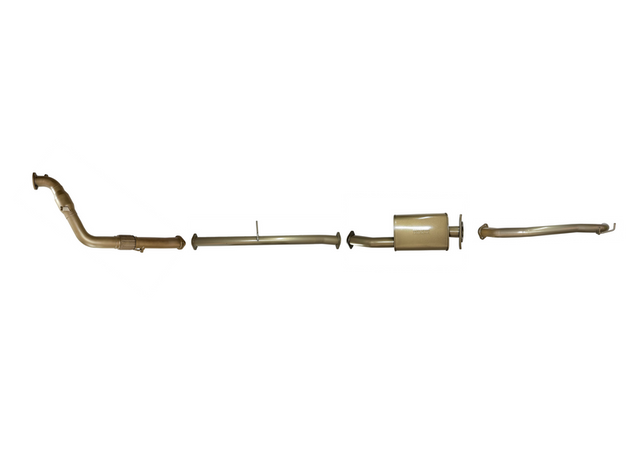 Pacemaker King Brown | 3" Exhaust Kit With Cat & Muffler | Ford Ranger PX1 / PX2 3.2L (Pre-DPF) | KB4210-XCMX