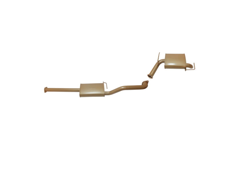 Pacemaker King Brown | Single 2.5" Exhaust Kit | Ford Territory SX SY SZ 4.0L Barra 2WD 4WD | KB4100-XXMR