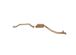 Pacemaker King Brown | Single 3" DPF Back Exhaust Kit with Rear Muffler | Toyota Landcruiser 70/79 Series V8 4.5L Single Turbo Single Cab & Dual Cab Ute Sep 2016–Current | KBD12009-XXXM