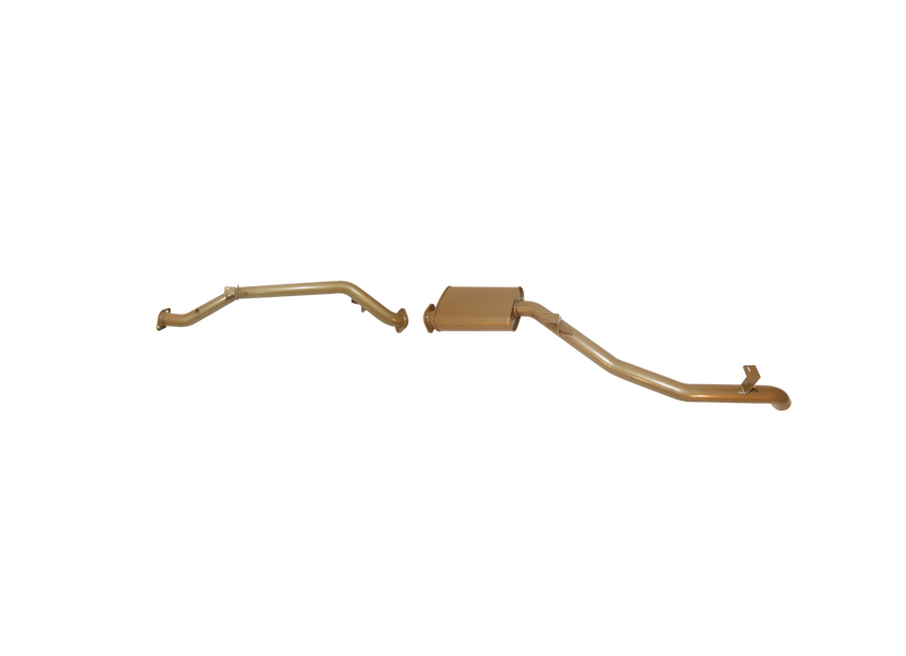 Pacemaker King Brown | Single 3" DPF Back Exhaust Kit with Rear Muffler | Toyota Landcruiser 70/79 Series V8 4.5L Single Turbo Single Cab & Dual Cab Ute Sep 2016–Current | KBD12009-XXXM