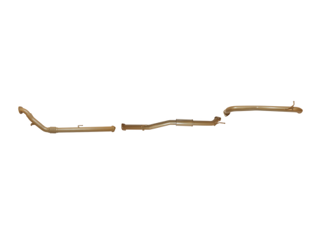 Pacemaker King Brown | Single 3" Turbo Back Exhaust with Centre Resonator | Toyota Hilux 150 Series 3.0L TD | KB12110-XXRX