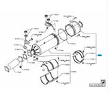 Ecore Catalytic Converter Hino 500 6.4L J07E FC FD FE Truck 2011–2018 - EC0028T2