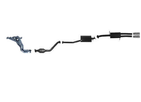 Pacemaker 3" Exhaust System with Competition Headers for Ford Falcon BA BF FG XR6 Ute 4.0L Barra 2002–2014 - PP4495-03