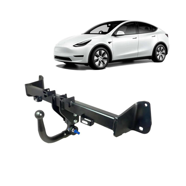 Brink | Diagonally Detachable Towbar & Direct Fit Wiring Kit | Tesla Model Y 5YJY (2019–On) | BR-4030900-K101