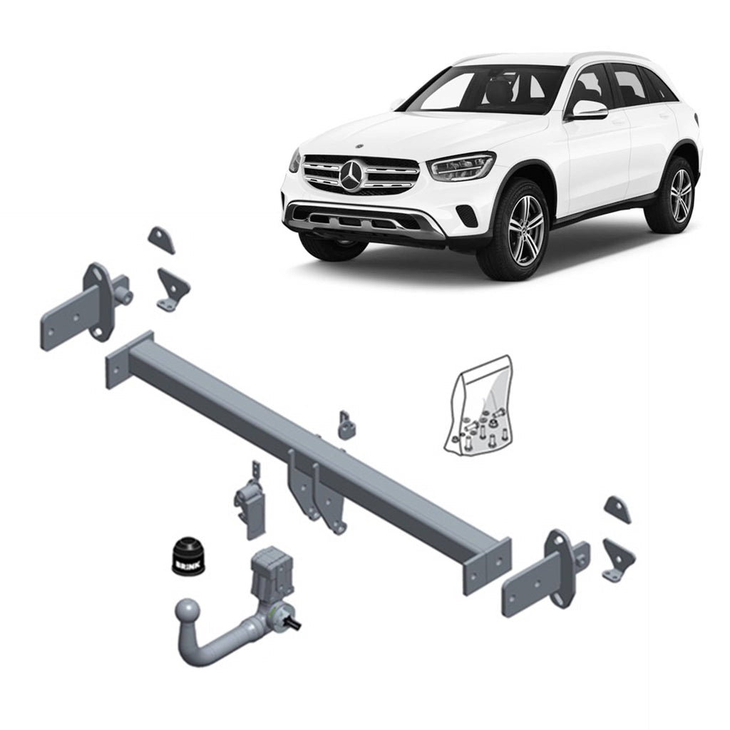 BRINK | Detachable Towbar | Mercedes-Benz GLC-Class X253 C253 2015–ON | BR-609200