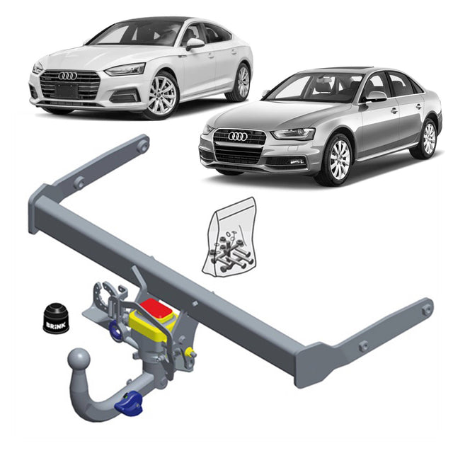 BRINK | Retractable Towbar | Audi A4 B9 8W A5 F5 2015–ON | BR-611000